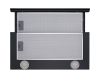 Телескопическая вытяжка Meferi SLIDEBOX60WH GLASS ULTRA