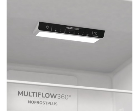 Отдельностоящий двухкамерный холодильник Gorenje NRK6191EW4