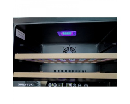 Винный шкаф Dunavox DX-51.150DBK/DP