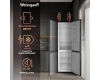 Отдельностоящий холодильник с инвертором Weissgauff WRK 2000 Total NoFrost Inverter Black Inox