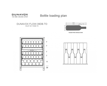 Винный шкаф Dunavox DAUF-39.119DB.TO