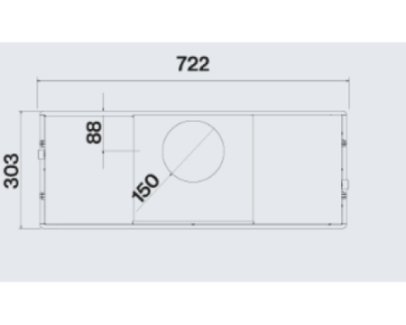 Вытяжка Falmec PARALLEL BLACK 70 CPAW70.E1P1#ZZZN490F