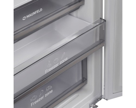 Встраиваемый холодильник Maunfeld MBF19369NFWGR Lux Inverter