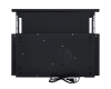 Телескопическая вытяжка Meferi SLIDEBOX60BK LIGHT