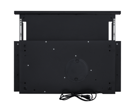 Телескопическая вытяжка Meferi SLIDEBOX60BK LIGHT