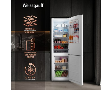 Отдельностоящий холодильник с инвертором Weissgauff WRK 2000 WNF DC Inverter