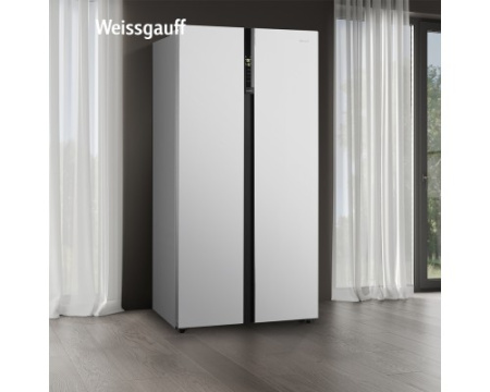 Отдельностоящий холодильник с инвертором Weissgauff WSBS 600 WG NoFrost Inverter