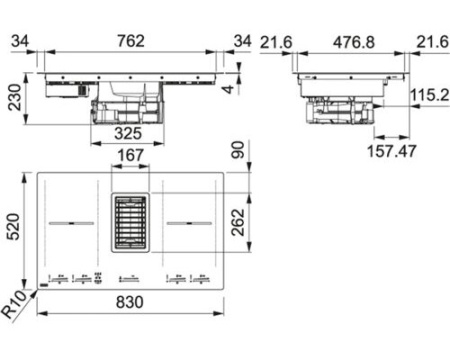 Варочная панель Franke FMY 839 HI 2.0 340.0597.249