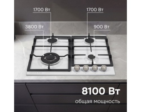 Газовая варочная панель Zigmund & Shtain G 14.6 W