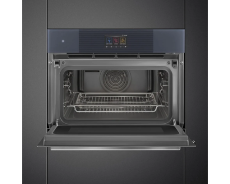 Компактный духовой шкаф с пароваркой Smeg SO4104APG