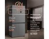 Отдельностоящий холодильник с инвертором Weissgauff WCD 450 X NoFrost Inverter