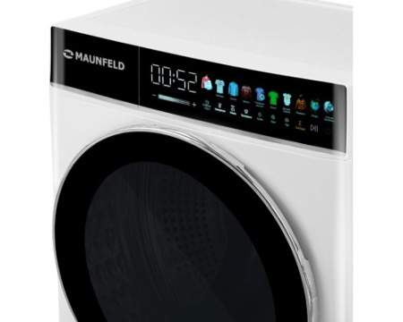 Стиральная машина c сушкой, инвертором и автодозированием Maunfeld MFWD1295WH05