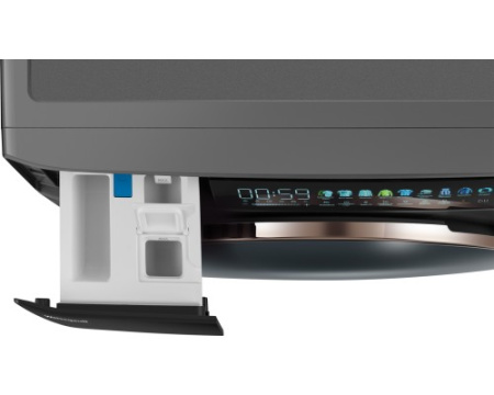 Стиральная машина с прямым приводом Weissgauff WM 58411 Direct Drive Inverter Premium Steam Grey