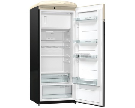 Отдельностоящий однокамерный холодильник Gorenje OBRB153BK