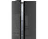 Отдельностоящий холодильник с инвертором Weissgauff WSBS 600 NoFrost Inverter Inox Glass