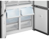 Отдельностоящий холодильник с инвертором Weissgauff WCD 510 Built-in Inverter NoFrost Dark Inox