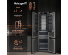 Встраиваемый холодильник с инвертором Weissgauff WRKI 2000 Total NoFrost Inverter Premium Ecofresh Inox