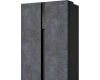 Отдельностоящий холодильник с инвертором Weissgauff WSBS 500 Inverter NoFrost Rock Glass