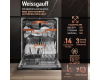 Встраиваемая посудомоечная машина Weissgauff BDW 6037 Inverter AutoOpen Infolight