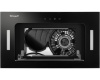 Кухонная встраиваемая вытяжка Weissgauff Intense 600 Touch Black Glass