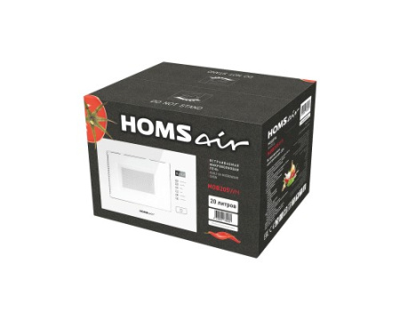 Микроволновая печь встраиваемая HOMSair MOB205WH