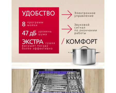 Встраиваемая посудомоечная машина Hansa ZIM408EH