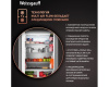 Отдельностоящий холодильник Weissgauff WFD 450 Built-in Inverter NoFrost Inox