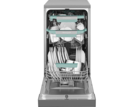 Посудомоечная машина c авто-открыванием и инвертором Weissgauff DW 4539 Inverter Touch AutoOpen Inox