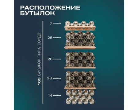 Винный шкаф Meyvel MV105-KBF1