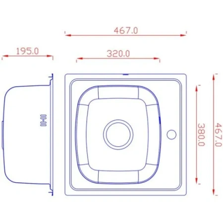 Кухонная мойка MATTEO CAPRI 130A