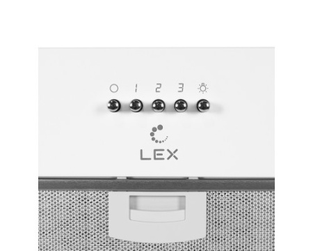 Встраиваемая кухонная вытяжка LEX Ghost 600 White