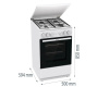 Комбинированная плита Gorenje GK5A22WH