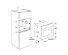 Компактный духовой шкаф Bertazzoni F457HERVTAC