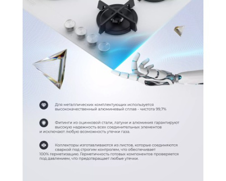 Газовая варочная панель DeLonghi NSL 460 B RUS