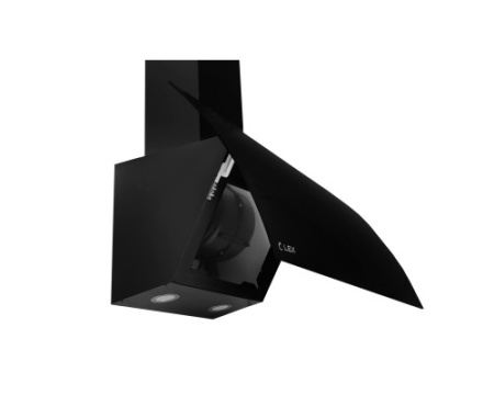 Наклонная кухонная вытяжка LEX Plaza GS 900 Black
