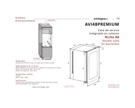 Винный шкаф Avintage AVI48PREMIUM