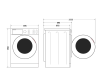 Сушильная машина Toshiba TD-BK100GHRU(WS)