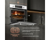 Духовой шкаф газовый Weissgauff WGO 702 D WHITE GLASS