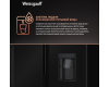 Отдельностоящий холодильник с инвертором и подачей воды Weissgauff WSBS 600 XB NoFrost Inverter Water Dispenser