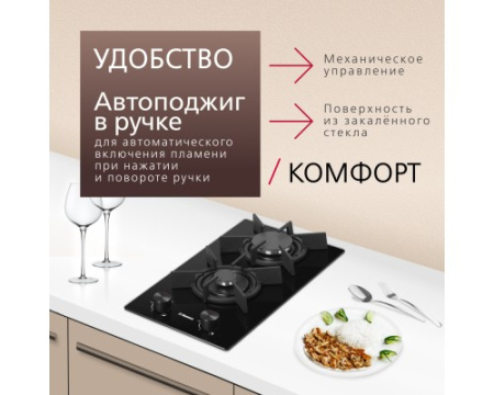 Газовая панель Hansa BHKS330300