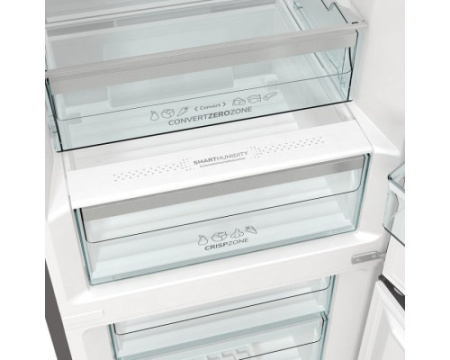 Отдельностоящий двухкамерный холодильник Gorenje NRC6203SXL5