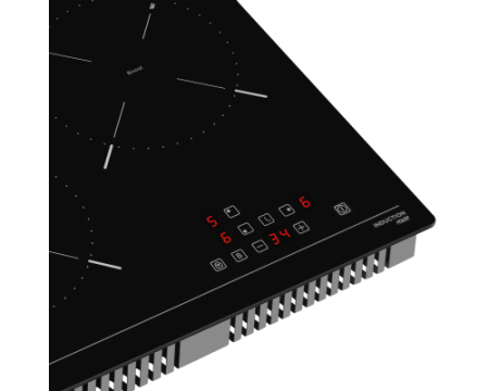 Индукционная варочная панель Meferi MIH453BK POWER