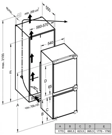 Холодильник SCHAUB LORENZ SLU S445W4M