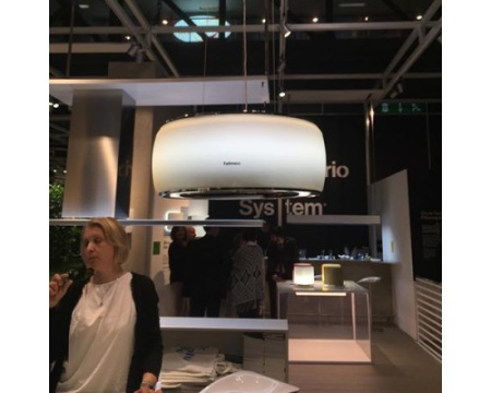 Вытяжка Falmec Circle.Tech SOFFIO isola 58 vetro bianco satinato (600) CSAI58.E0P7#ZZZF461F