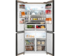 Отдельностоящий холодильник с инвертором Weissgauff WCD 510 Built-in Inverter NoFrost Champagne Glass