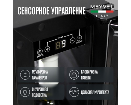 Винный шкаф Meyvel MV9-KST1