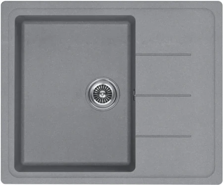 Кухонная мойка KUCHENSTERN FLUG 45 титан