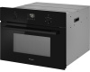 Встраиваемый компактный духовой шкаф с СВЧ Weissgauff OE 449 PDBK Black Edition