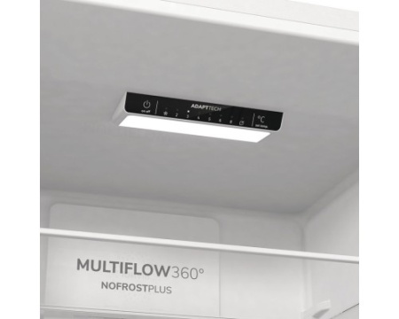 Отдельностоящий двухкамерный холодильник Gorenje NRK6201EW4