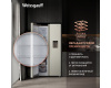 Отдельностоящий холодильник с инвертором и подачей воды Weissgauff WSBS 600 Be NoFrost Inverter Water Dispenser